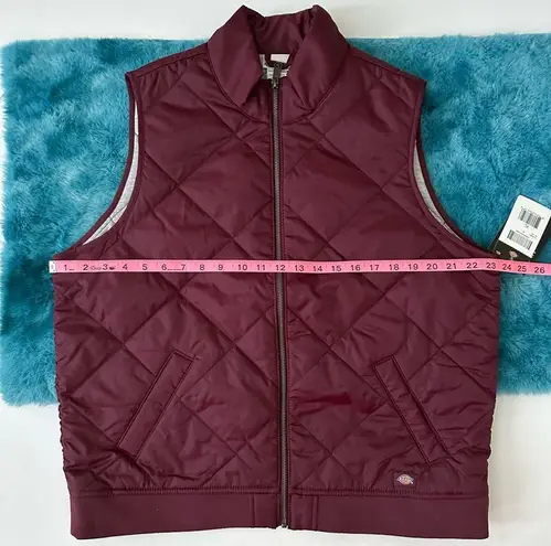 Dickies  Women’s Quilted Vest Size XL