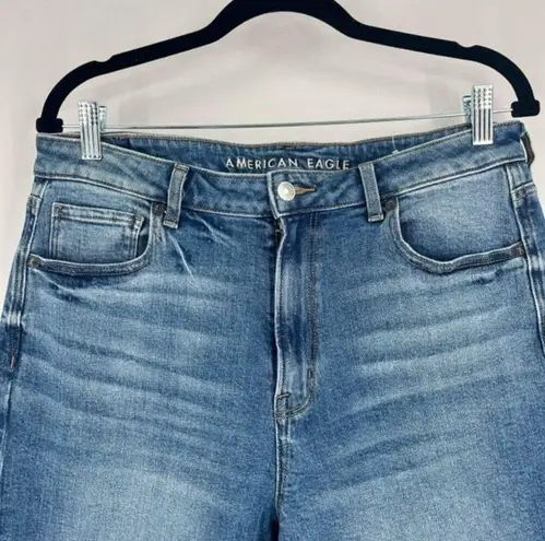 American Eagle America eagle Hi waisted hi rise mom jeans size 14 light wash X Long Extra Tall