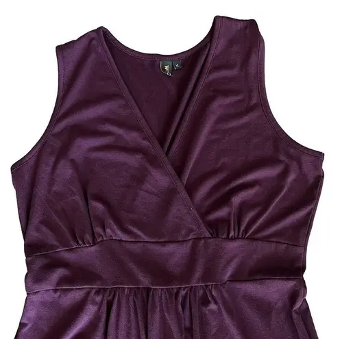 Woosea Maxi Dress Womens Extra Large Sleeveless Basic Casual Purple Size XL