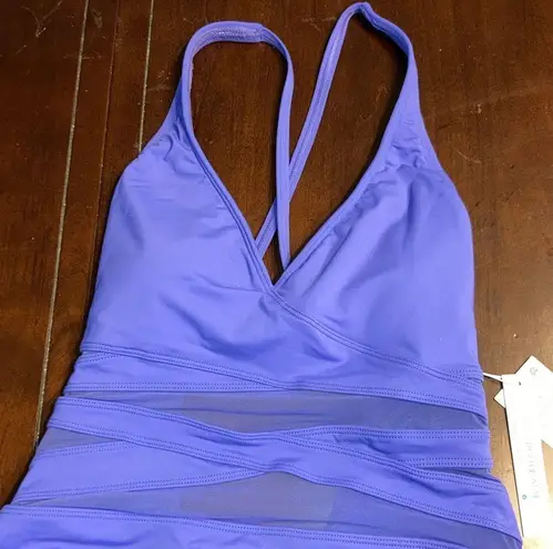 Bleu Rod Beattie NWT blue rod Beattie in periwinkle one piece swim suit sz 6