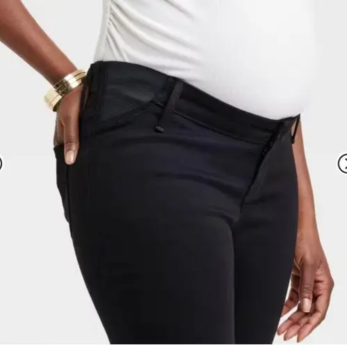 Isabel Maternity Under Belly Skinny Maternity Pants - by Ingrid & Isabel™ Black