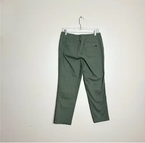 1822 SALE! Khaki Green Cropped Utility Pants Size 8 EUC