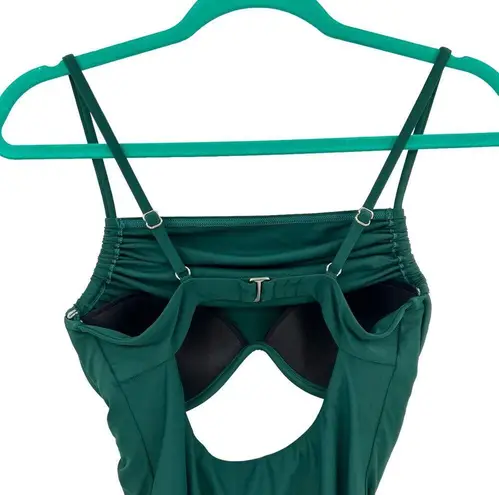 Andrea Iyamah  Tiaca One Piece Swimsuit Green Size Small / US 4-6