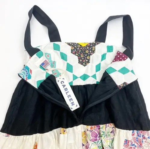 Madewell X Carleen Patchwork Surrounded Islands Floral Midi Dress Size XS