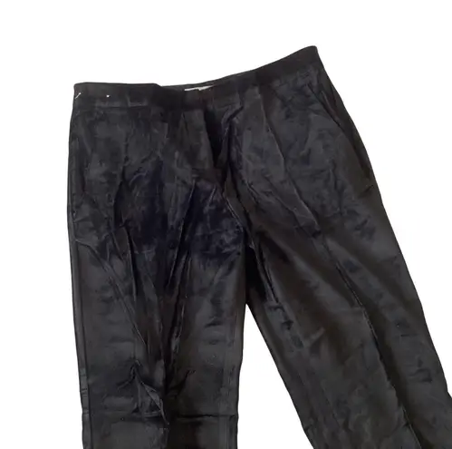 Isaac Mizrahi For Target Black Velvet Pants Size 4