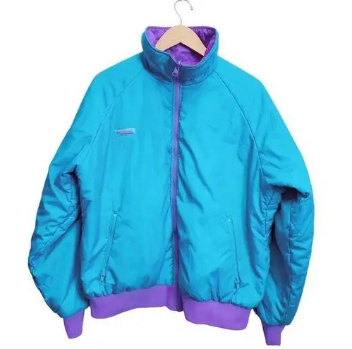 Columbia XL Vintage 90s Women’s  Reversible Light Puffy Fall Winter jacket