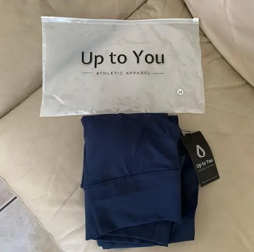 Up To You Athletics Leggings and Sports Bra Set Blue