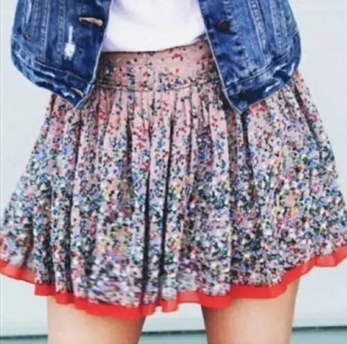 American Eagle  Outfitters Floral Pleated Skirt