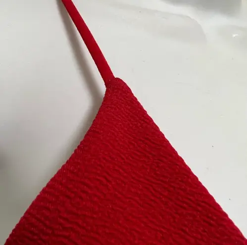 Missguided Red Skort Wrap Romper -