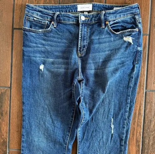 Dear John  Women’s Jaxtyn Bootcut St Tropez‎  Distressed Raw Hem Jeans Size 31x32