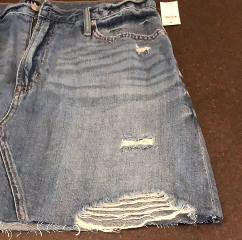 Gap  denim mini skirt