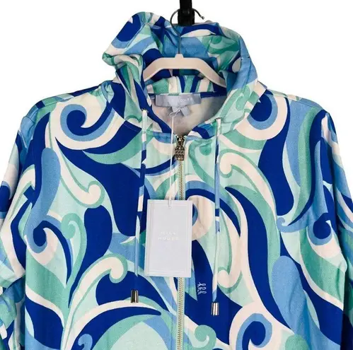 Hill House  Kaleidoscope The Allie Zip Up Hoodie Small