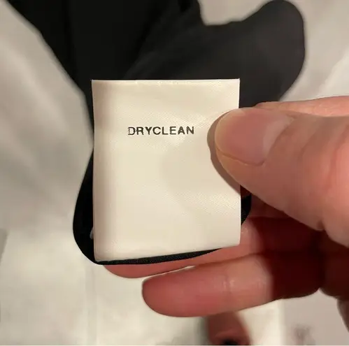 Donna Ricco Beautiful Donna Rico pearl beaded necklace black dress midi swing skirt