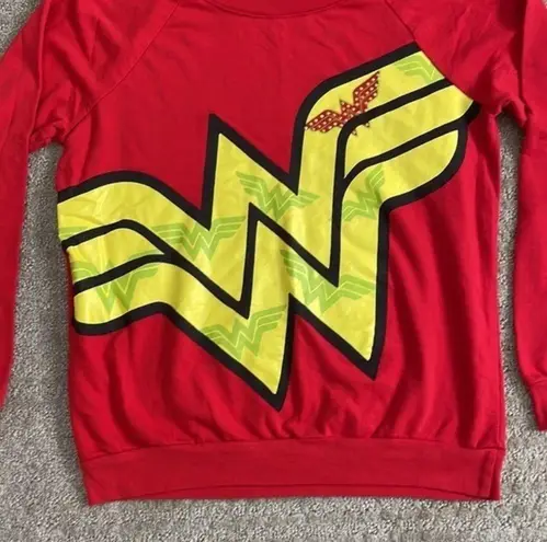 DC Comics Original Red Wonder Woman Sweatshirt