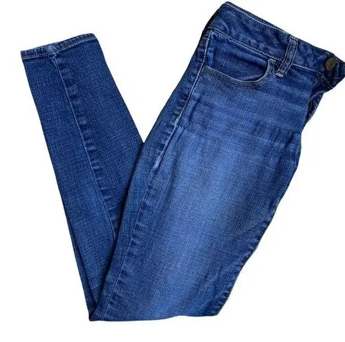American Eagle  AEO Jeans Denim Jeggings Super Stretch GUC Size 4
