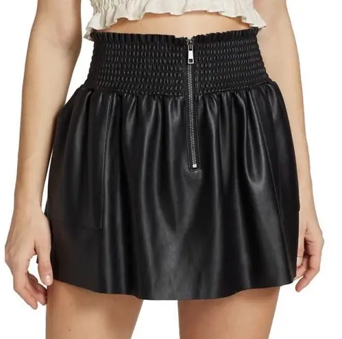 Ramy Brook NWOT Faux Leather Mini Skirt