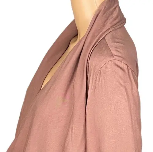 THREAD+SUPPLY “Emrata Duster”, lightweight open jacket w/POCKETS. Medium. EUC Pink