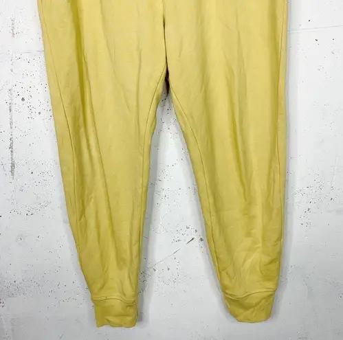 Girlfriend Collective  Relaxed Fit Yellow Joggers Size 7 XL/XXL