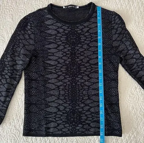 Zara Animal Print Jacquard Sweater & Skirt Set Size S