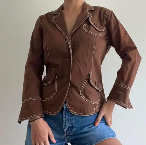 Chocolate Brown Light Jacket