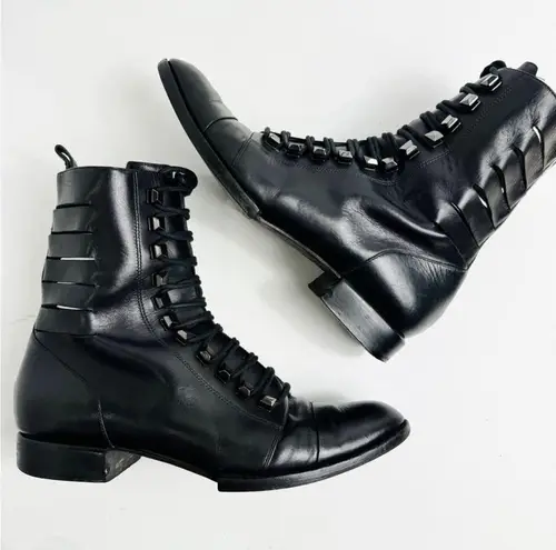 Alexander Wang Andrea ankle lace up bootie