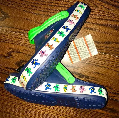 Grateful Dead Crocs 50th Anniversary M9 W11 NWT