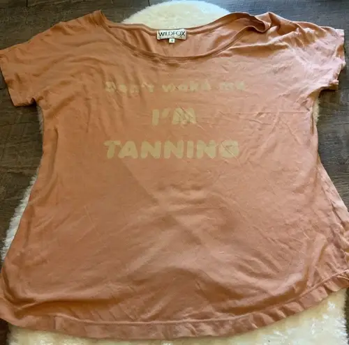 Wildfox  Don’t Wake me I’m Tanning Shirt/Coverup