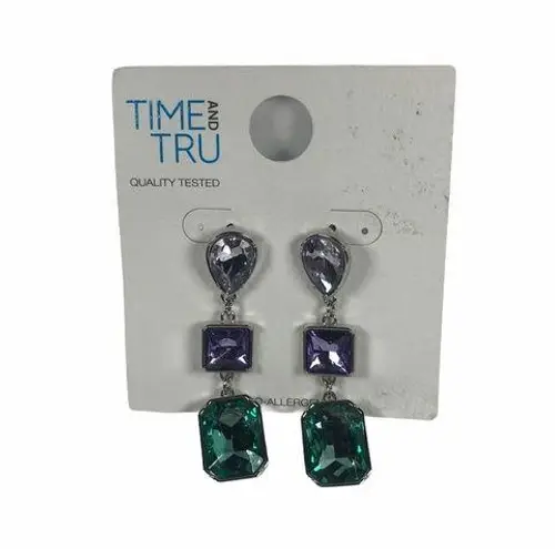 Time And Tru  Earrings fancy drop jewels