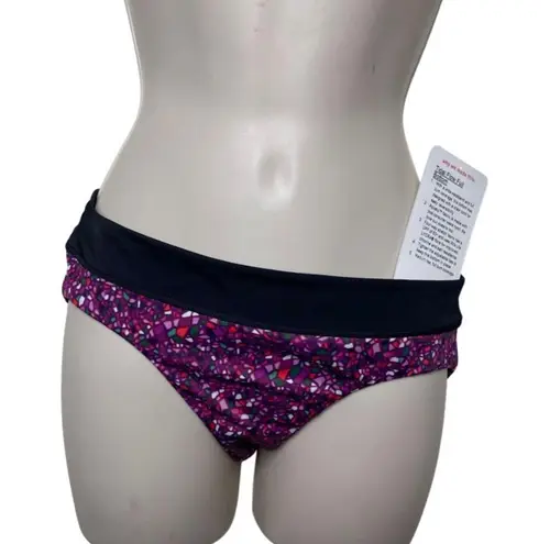 Lululemon New with tags  Tidal Flow Full Bikini Bottom Reversible sz 4