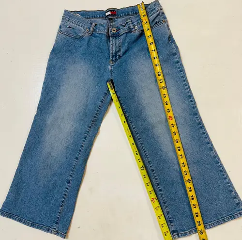 Tommy Hilfiger VINTAGE TOMMY Jeans Women's Denim Capris Cropped Jeans Size 9