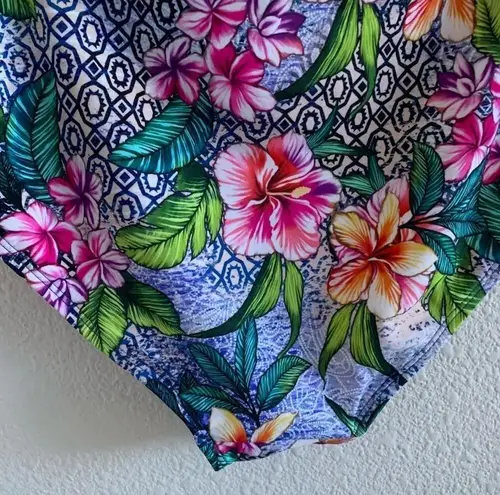 NWOT Swimsuits For All Tropical Floral Bottom 14