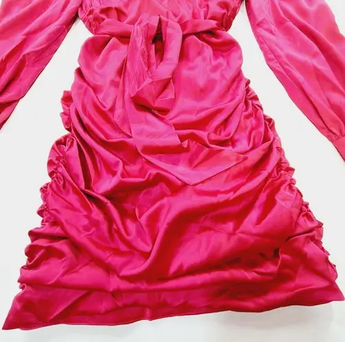 Majorelle  Bristol Mini Dress in Hot Pink XS