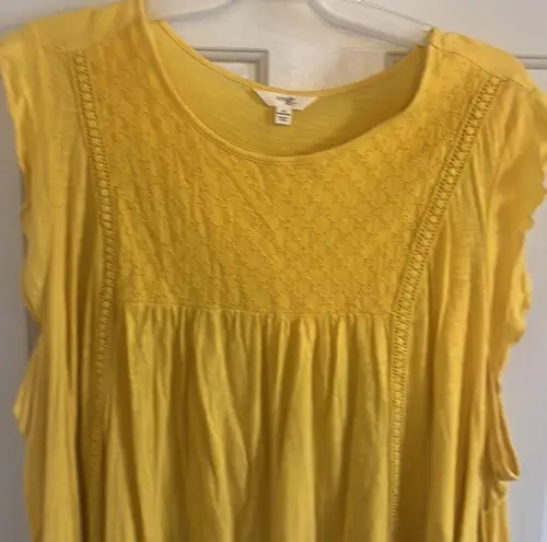 Terra & Sky Yellow  Top