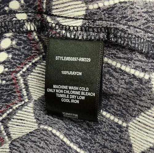 Evereve Sanctuary NWT Zulu Blue Bare Cold Shoulder Top Size Small