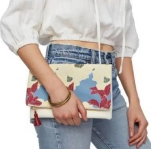 Rachel Pally  Reversible Floral Clutch Purse