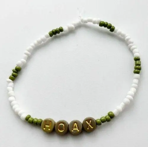 Handmade Taylor Swift Eras Tour Friendship Bracelet Hoax from Folklore