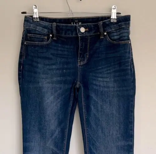 White House | Black Market  The Slim Bootcut Jeans Med Dark Wash Women’s Size 2