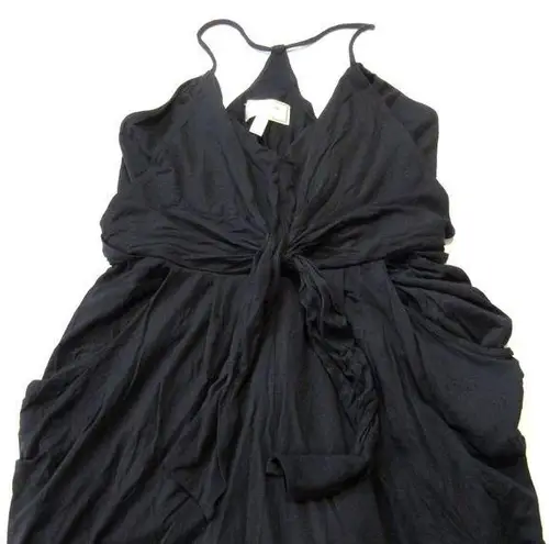 Moulinette Soeurs NWT Anthropologie Willa Jumpsuit in Black Crop One-Piece XS