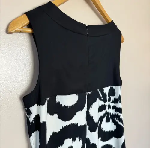 AB Studio SALE! B/W Floral Button Dress Size 10 EUC