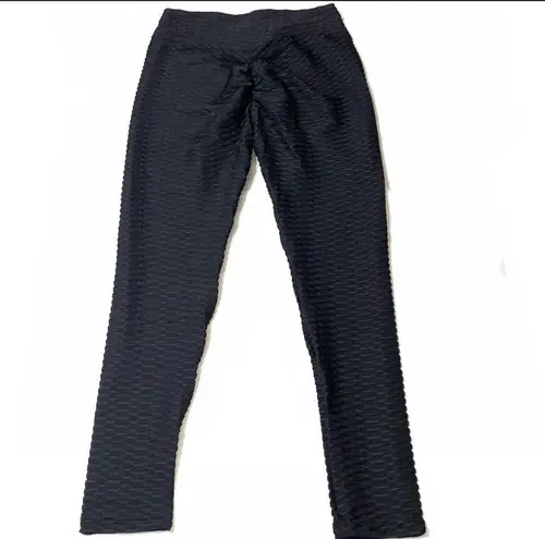 Black TikTok Famous Sexy Leggings Medium