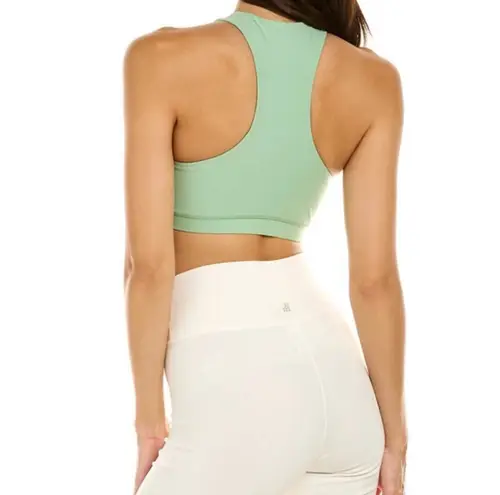 We Wore What Fair Green Active Racerback Bra