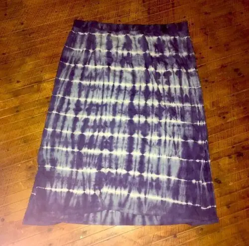 Lane Bryant  tie dye maxi skirt