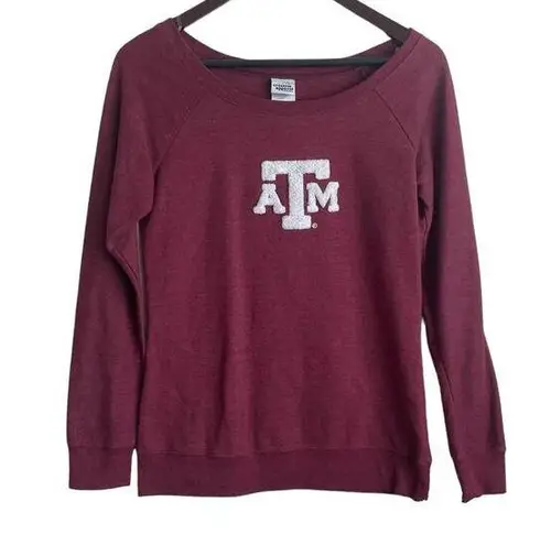 Creative Apparel  Women Texas A & M Top S Maroon Aggies College School Academia