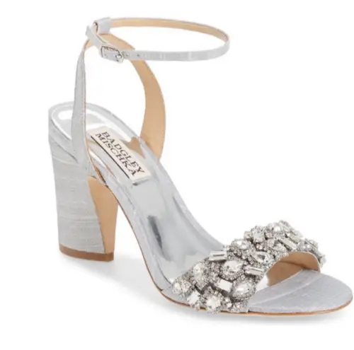 Badgley Mischka NEW Jill Ankle Strap Heels