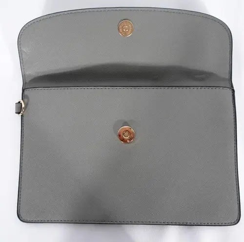 | Lovevook | Gray Sleek Wallet Clutch Wristet Bag Purse