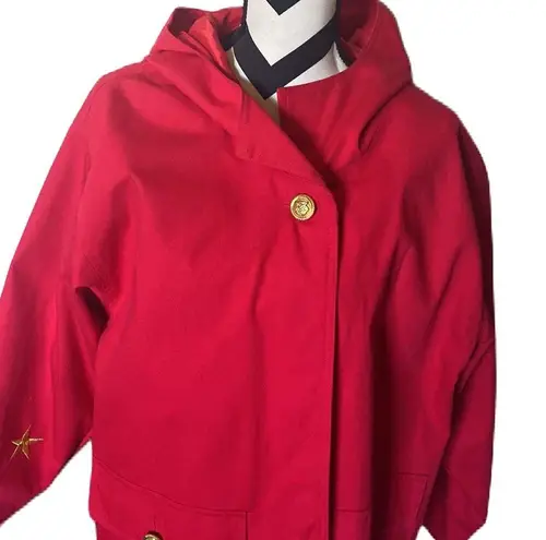 BNWT | ATLANTIC BEACH | NAUTICAL JACKET | FULLY LINED| HOODED | STAR SLEEVES Size L