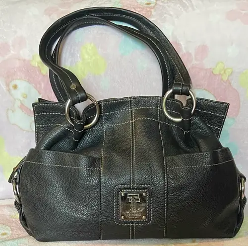 Tignanella Tiganello large leather shoulder bag (i excellent condition) 