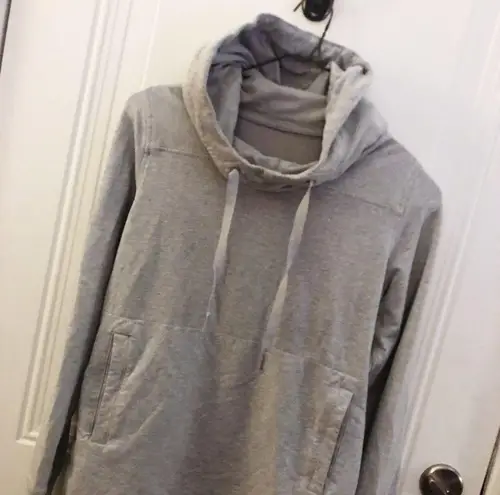 Lululemon  Split Hoodie Heathered Light Grey Sz 6