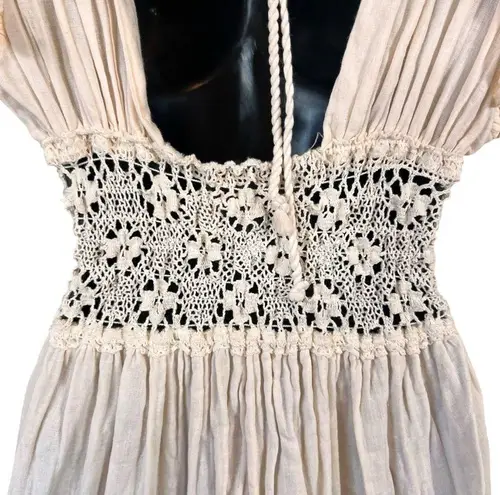 Jen's Pirate Booty Peach Graphite Mini Dress