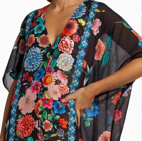 Johnny Was V-neck Kaftan NEW